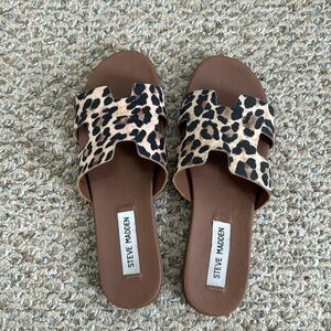 Cheetah sandals